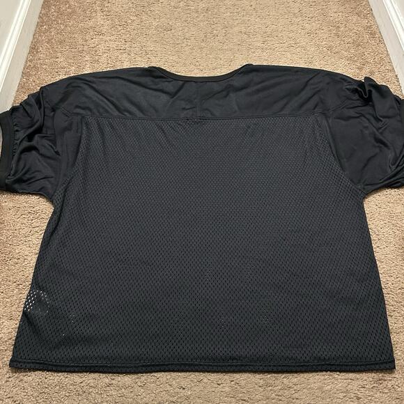 Nike NFL Black Football Jersey Mesh Blank Team Issued XL Mens - Picture 6 of 7